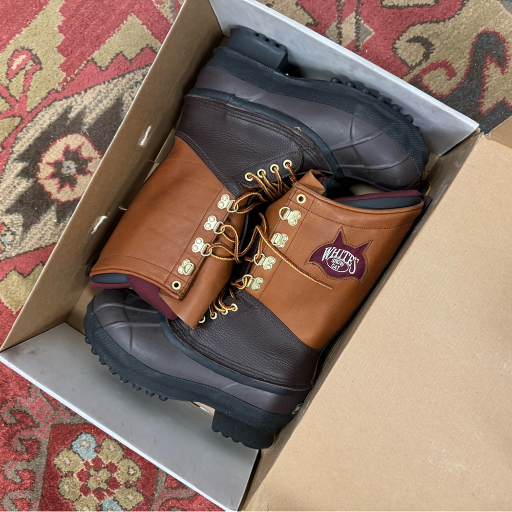 WHITE'S SNOW CAT 13’Leather Heavy Duty Snow Hunting Work Boots NEVER WORN